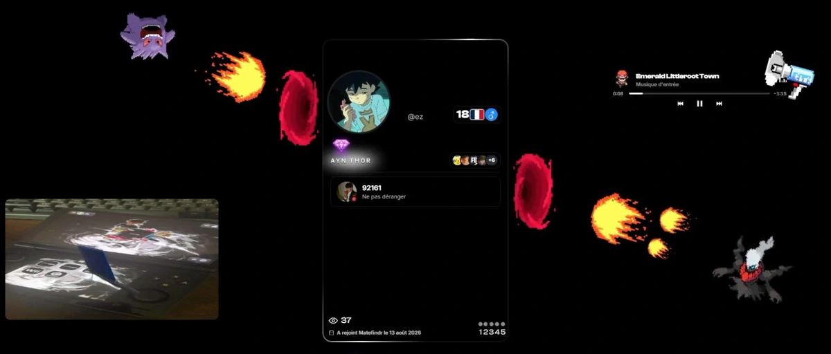 Page personnalisée de @ez sur MateFindr